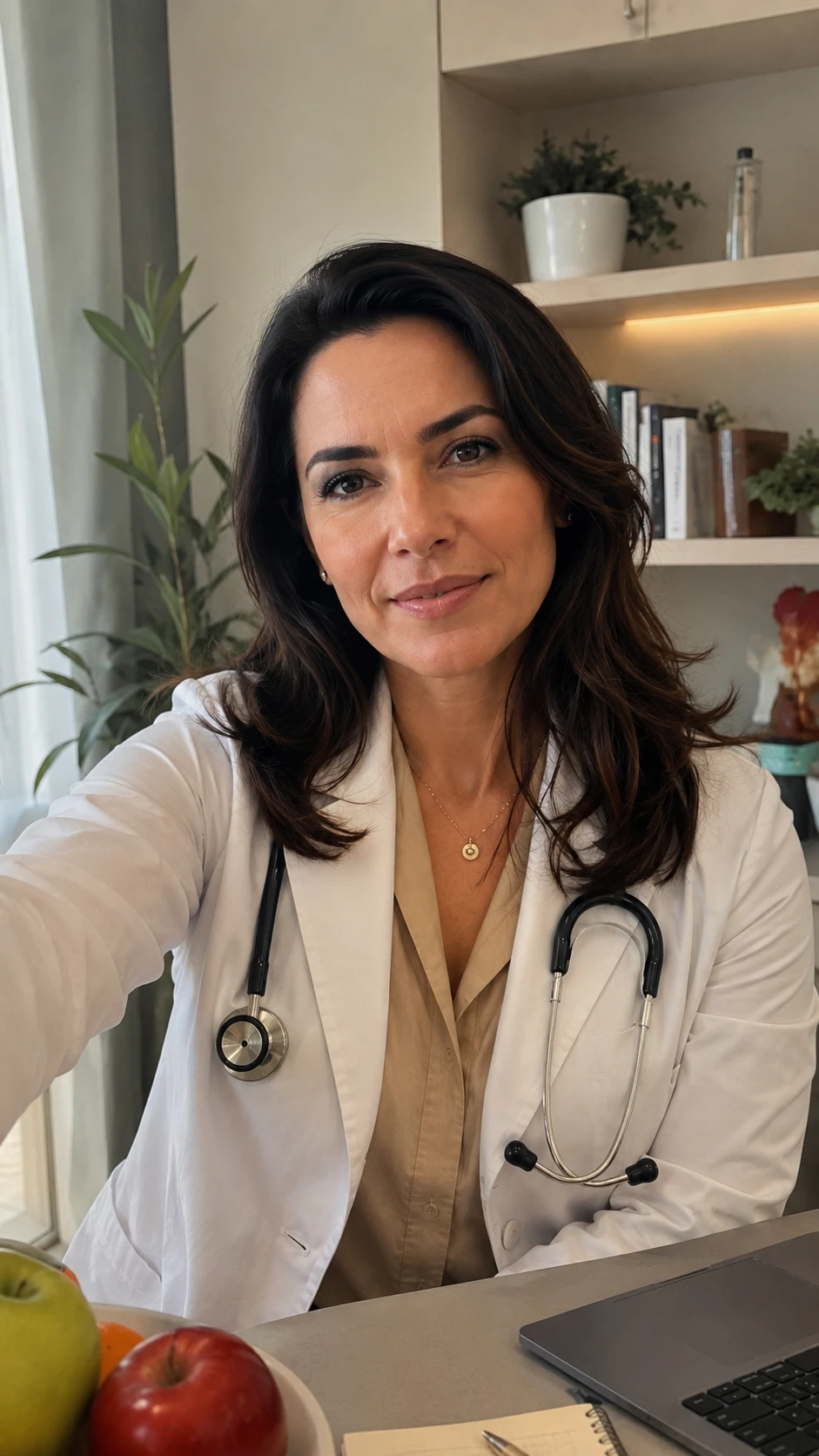 Dra. Natalia Fuentes y nutricionista Camila Ortega